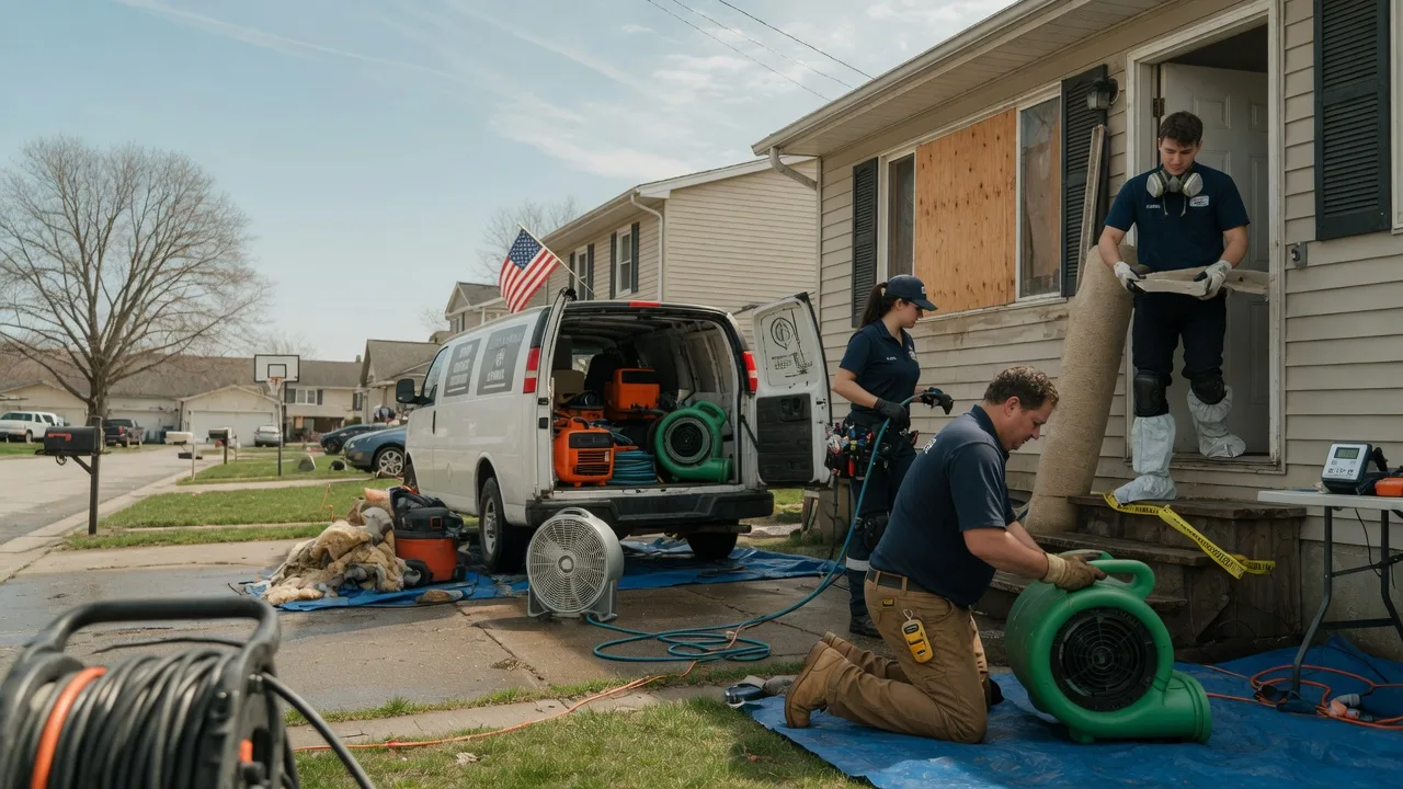 Water Damage Restoration in Dupont, IN near me